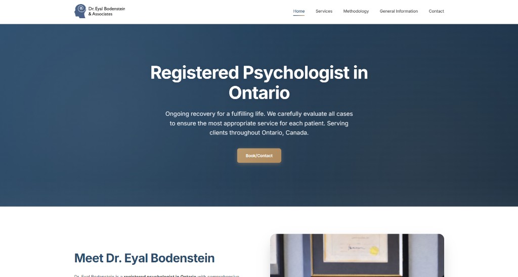 Dr. Eyal Bodenstein website