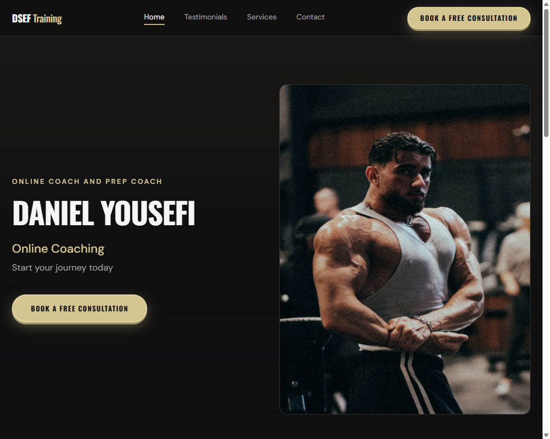 DSEF Training website